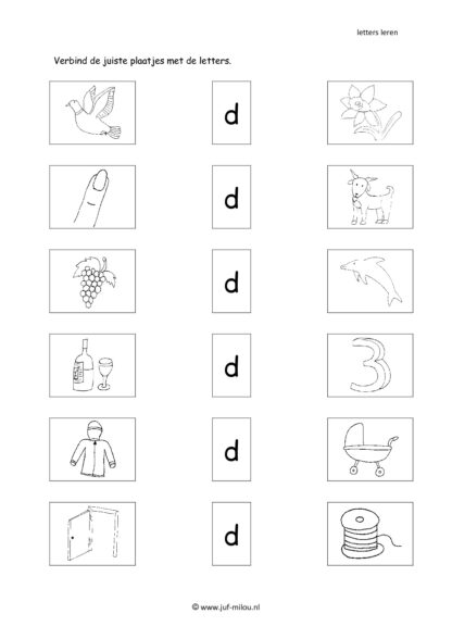 Letters leren - Letter d - Afbeelding 7