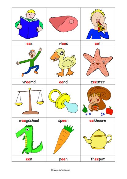 Letters leren - Letter ee - Afbeelding 5