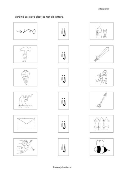 Letters leren - Letter ij - Afbeelding 3