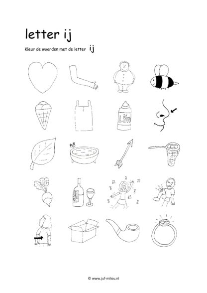 Letters leren - Letter ij - Afbeelding 4