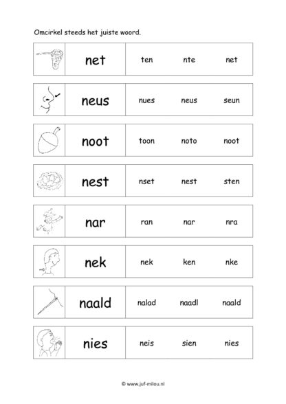 Letters leren - Letter n - Afbeelding 3