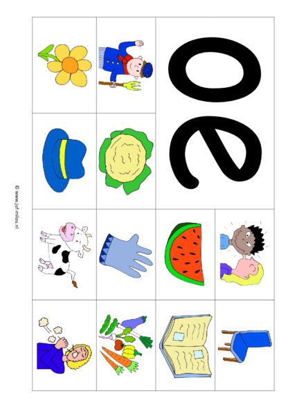 Letters leren - Letter oe - Afbeelding 2