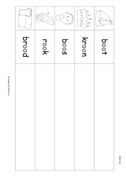 Letters leren - Letter oo - Afbeelding 4