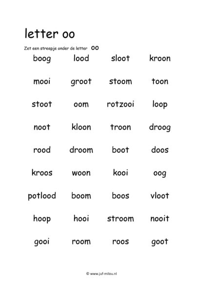 Letters leren - Letter oo - Afbeelding 5
