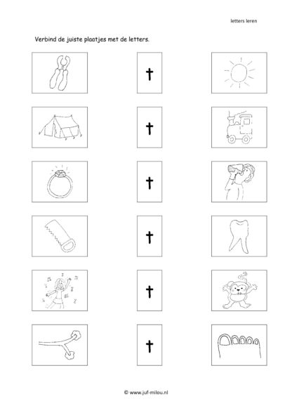 Letters leren - Letter t - Afbeelding 5