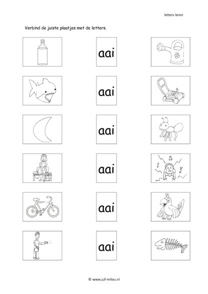 Letters leren - Letter aa - Afbeelding 2