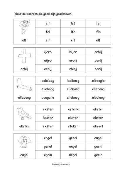 Letters leren - Letter e - Afbeelding 5