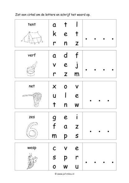Letters leren - Letter e - Afbeelding 6