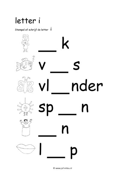 Letters leren - Letter i - Afbeelding 4