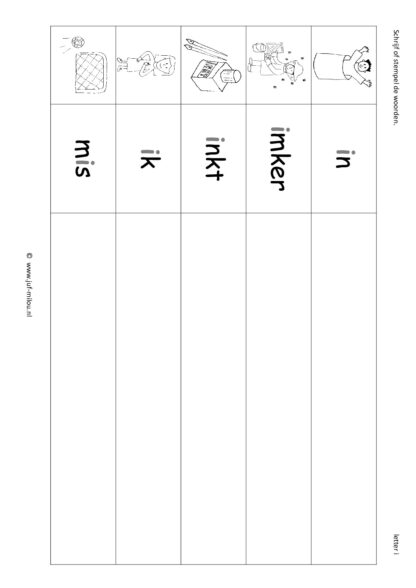 Letters leren - Letter i - Afbeelding 3