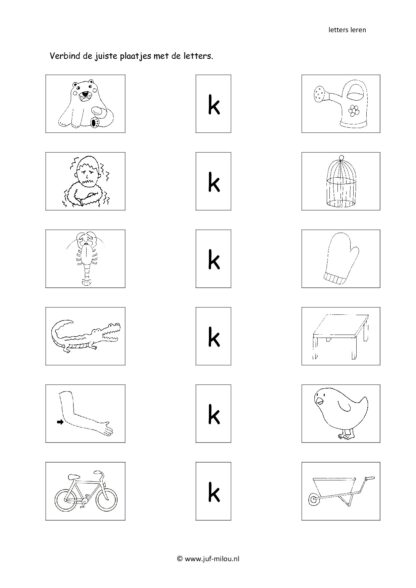 Letters leren - Letter k - Afbeelding 5