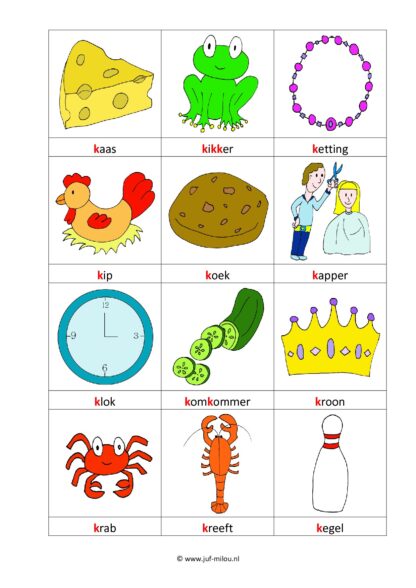 Letters leren - Letter k - Afbeelding 8