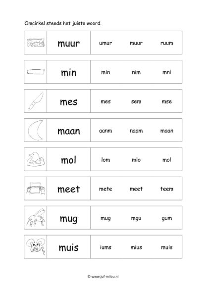 Letters leren - Letter m - Afbeelding 3