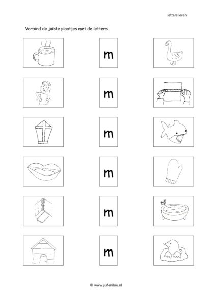 Letters leren - Letter m - Afbeelding 5