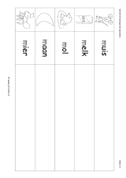 Letters leren - Letter m - Afbeelding 7
