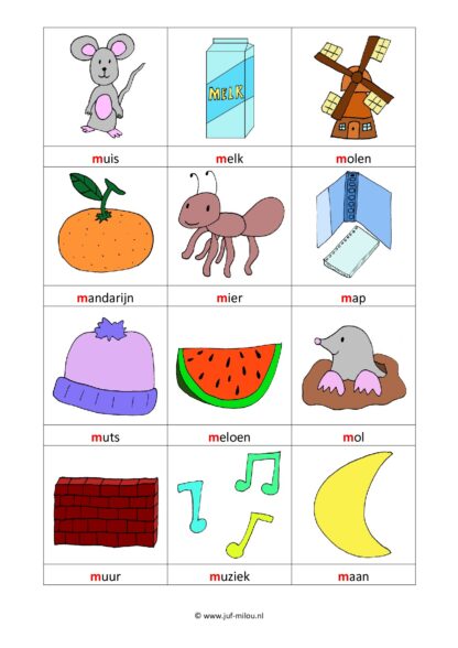 Letters leren - Letter m - Afbeelding 8