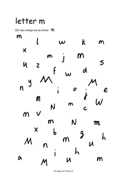 Letters leren - Letter m - Afbeelding 9