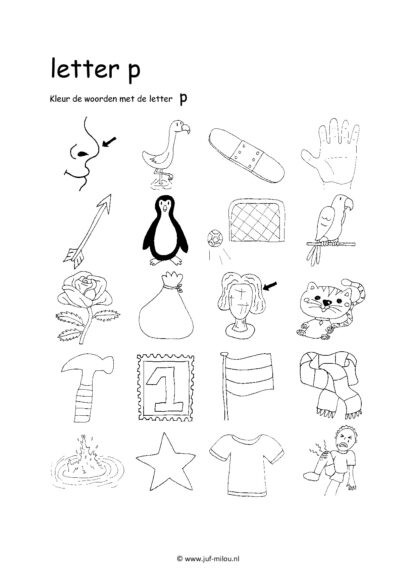 Letters leren - Letter p - Afbeelding 7