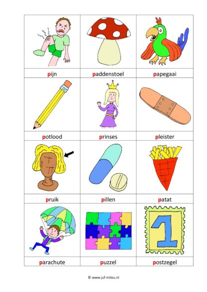 Letters leren - Letter p - Afbeelding 9