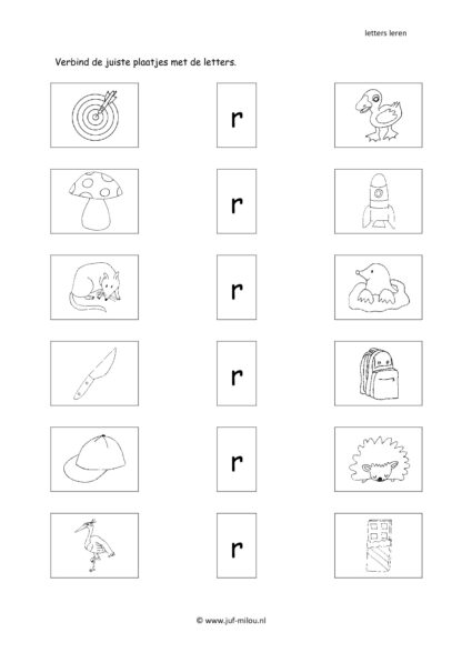 Letters leren - Letter r - Afbeelding 4