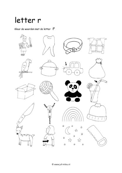 Letters leren - Letter r - Afbeelding 5