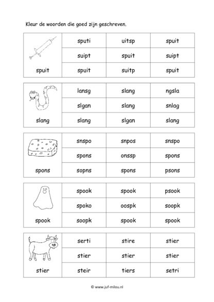 Letters leren - Letter s - Afbeelding 3
