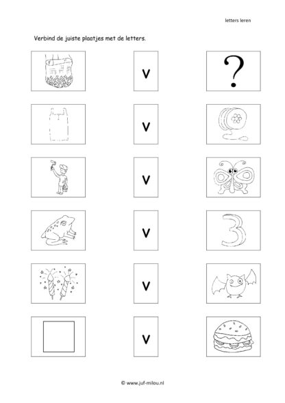 Letters leren - Letter v - Afbeelding 5