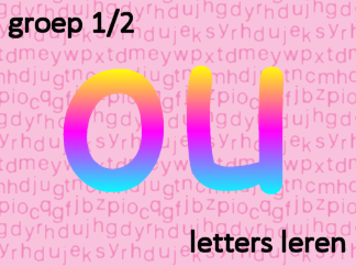 Letters leren - Letter ou