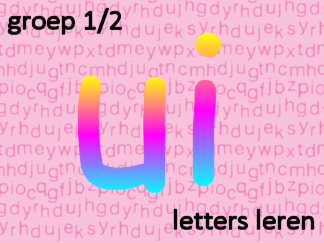 Letters leren - Letter ui