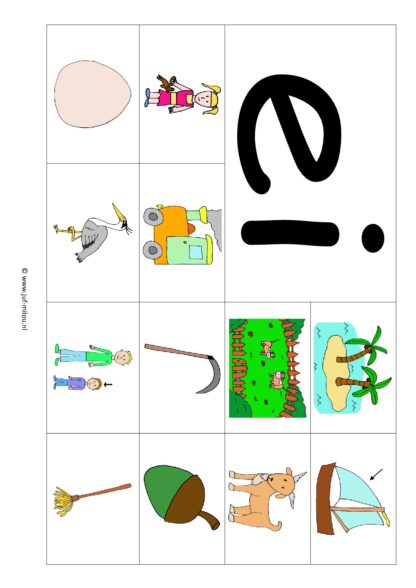 Letters leren [ set ] g - au - ui - f - ei - Afbeelding 5