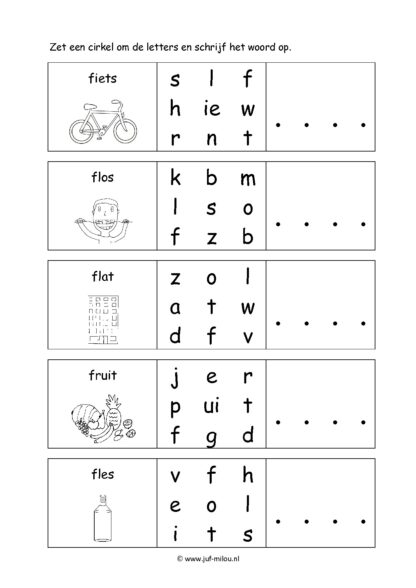 Letters leren - Letter f - Afbeelding 4
