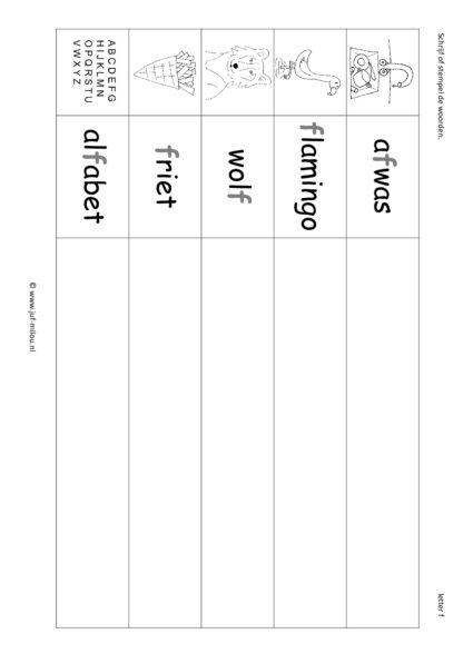 Letters leren - Letter f - Afbeelding 6