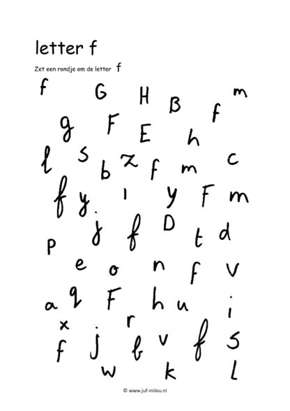 Letters leren - Letter f - Afbeelding 7