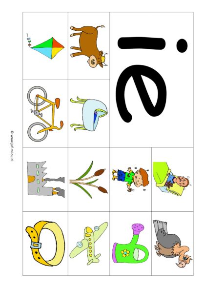 Letters leren [ set ] eu - ie - l - ou - uu - Afbeelding 3