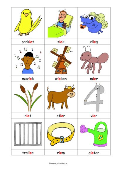 Letters leren - Letter ie - Afbeelding 5