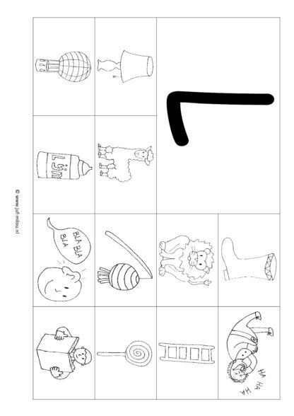 Letters leren [ set ] eu - ie - l - ou - uu - Afbeelding 4