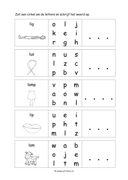 Letters leren - Letter l - Afbeelding 4