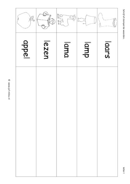 Letters leren - Letter l - Afbeelding 6