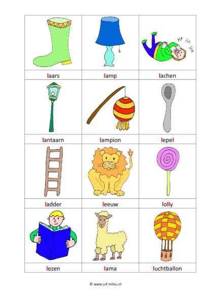 Letters leren - Letter l - Afbeelding 7