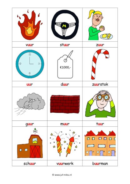Letters leren - Letter uu - Afbeelding 5