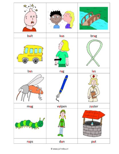 Letters leren - Woordkaartjes - Afbeelding 5