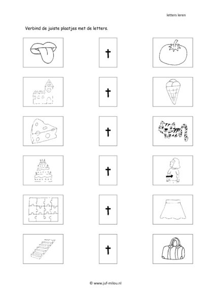 Letters leren - Alle letters - verbinden - Afbeelding 4