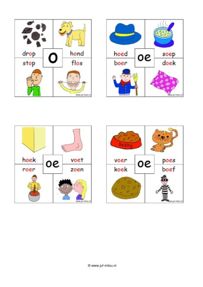 Klankkaartjes set alle klanken - met woord - Afbeelding 3