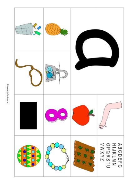 Letters leren - Alleen de letters - Afbeelding 3