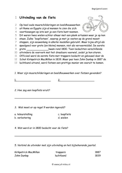 Begrijpend Lezen set 7 - Afbeelding 4