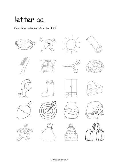 Letters leren - letters zoeken a t/m z - Afbeelding 2