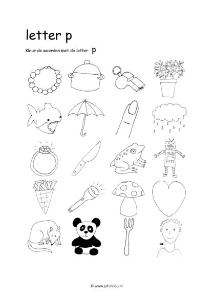 Letters leren - letters zoeken a t/m z - Afbeelding 4