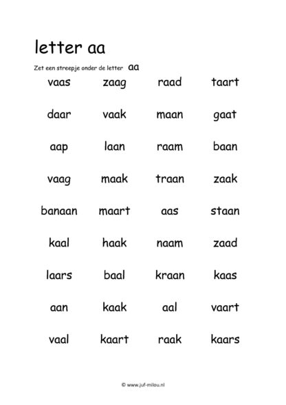 Letters leren - letters zoeken in woorden - Afbeelding 3