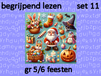 Begrijpend Lezen set 11 feesten