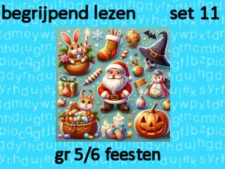 Begrijpend Lezen set 11 feesten